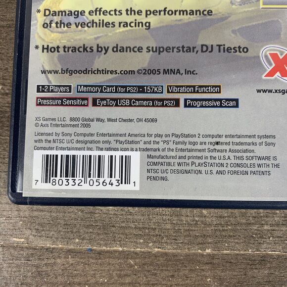 DT Racer (Sony PlayStation 2, 2005) PS2 Complete with Manual - Picture 3 of 9